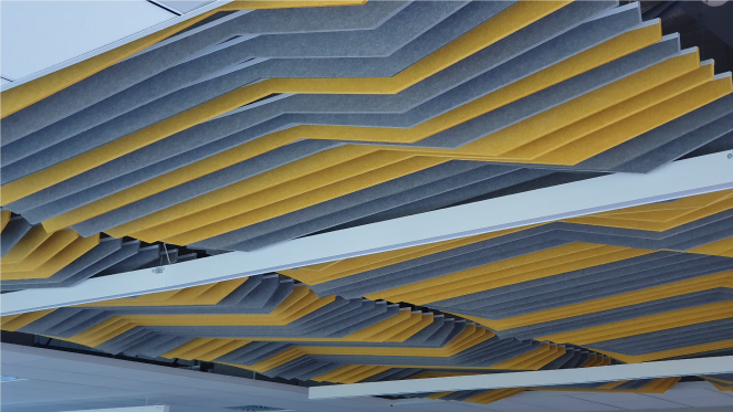 Baffle Ceiling Ridge